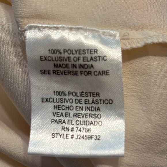 Patrons of Peace Peach Floral Sundress Maxi Length Size Small - Picture 8 of 8